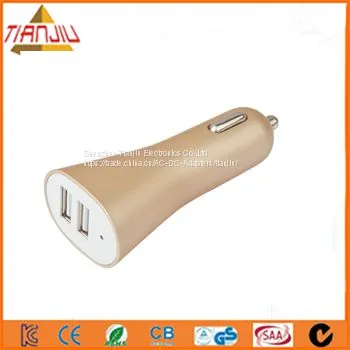 5V 4.8A Dual USB Mini Car Charger