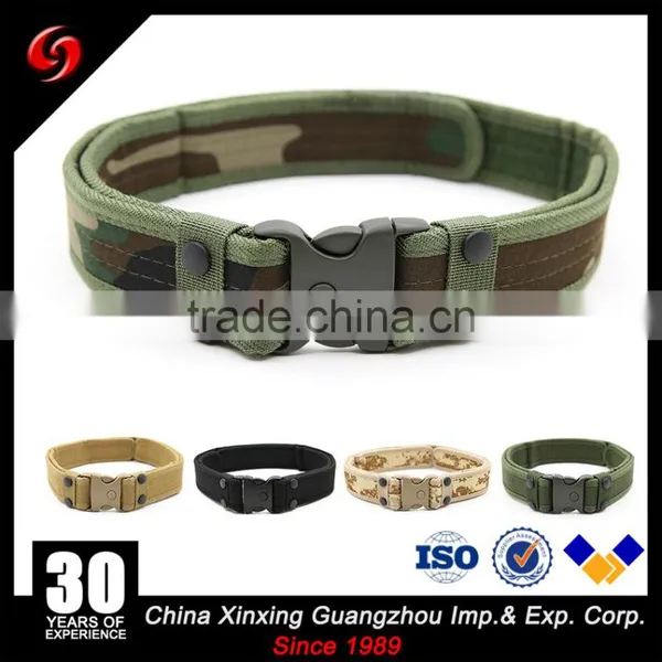 Double Buckl Safety Tactical Military Army Marine Corps Model Style Belt Pistol Belt photo-3