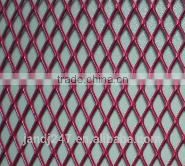 PVC Color Coated Expanded Wire Mesh From Guangzhou photo-2