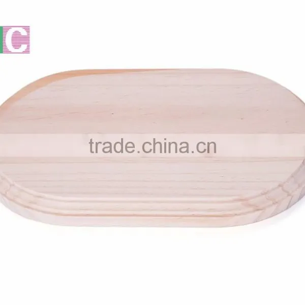 2016 Handcraft Unfinished Round Wooden Serving Plate photo-2