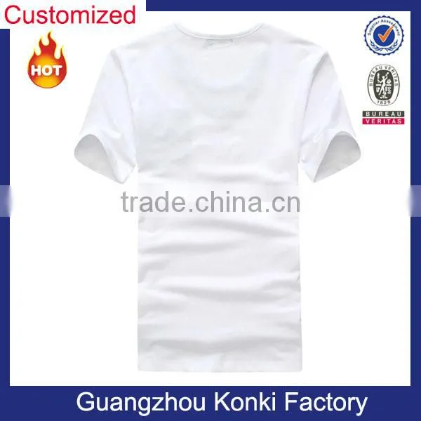 China Directly Supplier 100%cotton 95 Cotton /5 Elastane T-shirt Blank T-shirt photo-2