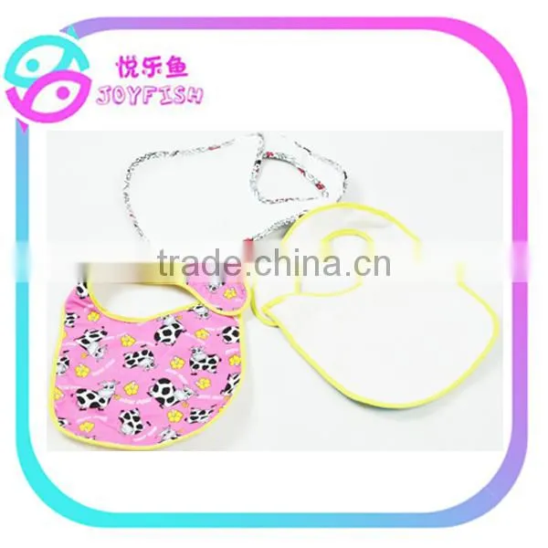 Organic Cotton Lovely Cartoon Baby Bibs photo-2