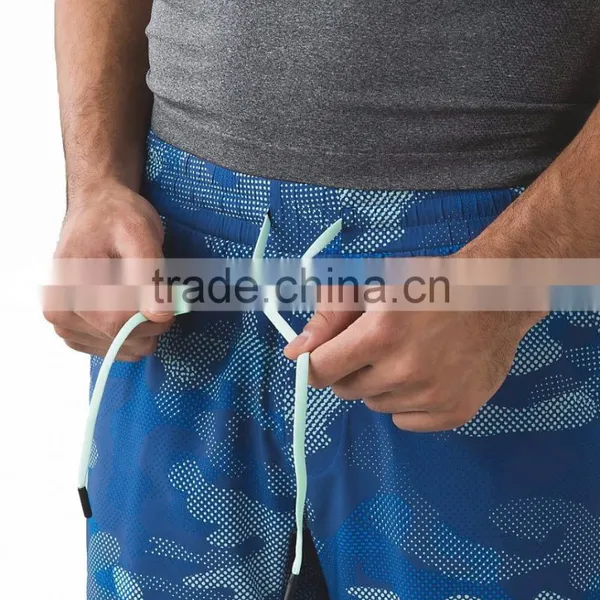 With Tight Under Shorts Sublimation Mens Running Shorts Training Shorts photo-3