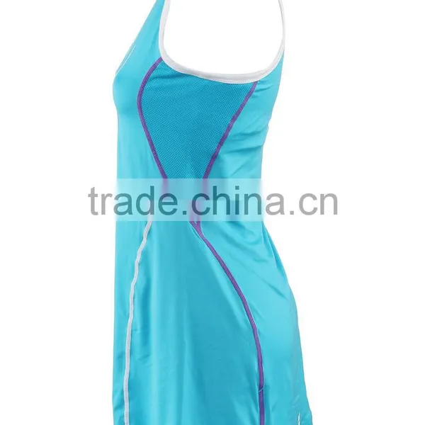 Tennis Clothes Woman Custom Girls Tennis Long Dress Clothes Wholesale photo-4