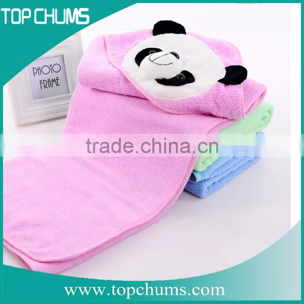 Competitive Price China Manufacturer 100% Cotton Baby Hooded Towel/ Children Poncho Towel photo-4