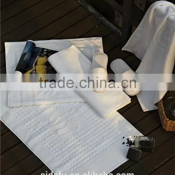 Wholesale 21s/2 Hotel Anti Slip Bath Mat Bath Foot Towel photo-3