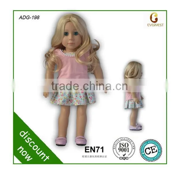 Dolls American Girl Doll Beautiful Curly Blonde Wigs photo-2