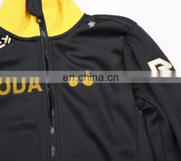 New Design Men's Black Yellow Track Suit photo-4
