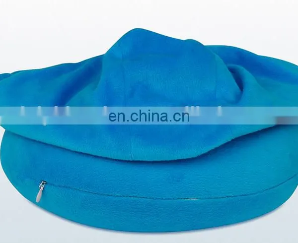 Professional Manufacturer Cheap u Shape Travel Pillow With Hat Fashion Custom Travel Neck Pillow photo-6