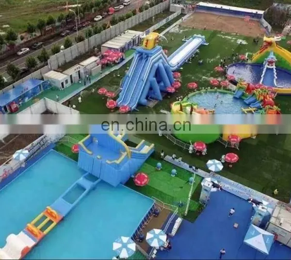 Giant Inflatable Cheap Inflatable Floating Water Park Prices photo-5