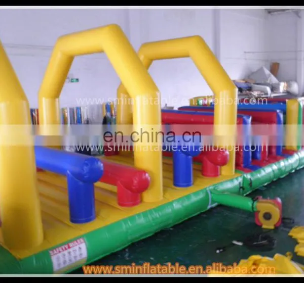 Adventurous Giant Inflatable Obstacle Course Combo,kids Obstacle Course Equipment,cheap Inflatable Obstacle Course photo-2