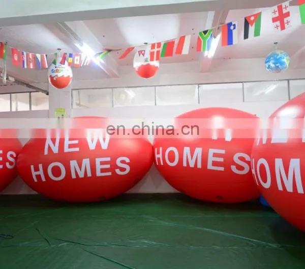Inflatable Red Balloon Floating on the Air/ Inflatable Helium Balloon for Sale photo-3