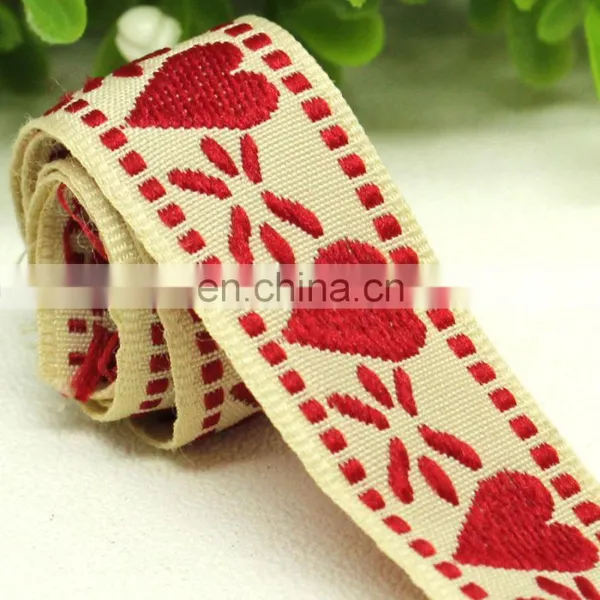 Custom National Wind Woven Label Ribbon photo-4