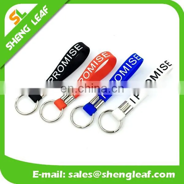 2017 New Design With Customized Logo and Various Color Silicone Keychain photo-4