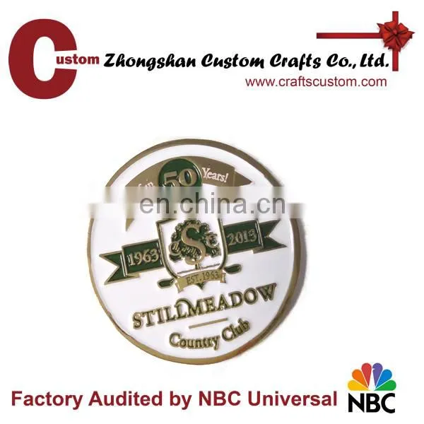 Custom 3D Logo Gold Plated Cloisonne Commemorative Challenge Coin photo-5