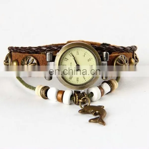 Hot Sale Genuine Charm Retro Leather WristWatch photo-4