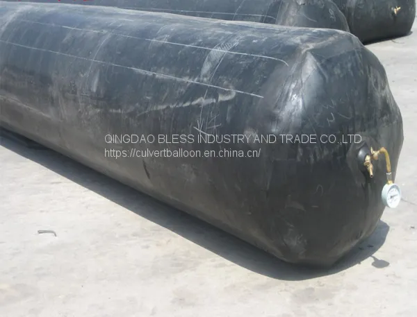 Pneumatic Rubber Balloon for Pipe Culvert Construction, Rubber Formwork for  storm drain and culvert  photo-3