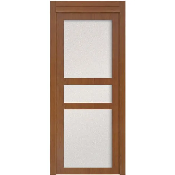 100% Eco Friendly Frosted Glass Toilet Door photo-2