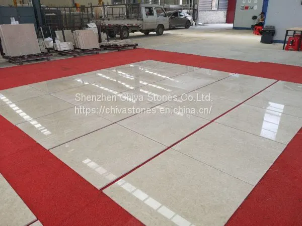 Beige Marble Tiles Ivory White Interior Wall Tiles Cladding Marble Stone Floor Tiles Bathroom Tiles photo-3