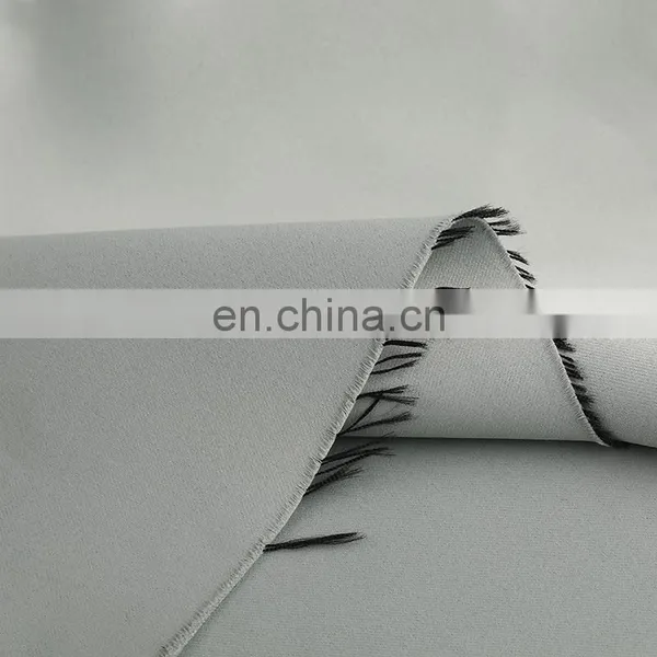 Good Quality High Toughness Uv-resistant Inherent Flame-retardant 100% Polyester Hotel Blackout Curtains Fabric photo-6
