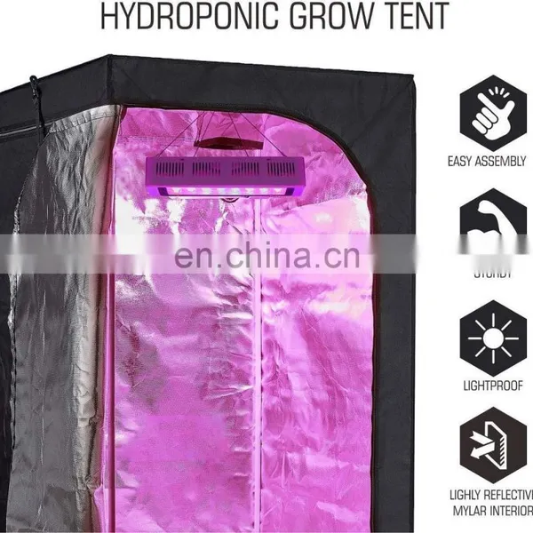 Complete Grow Tent Kit for Greenhouse Flower Led Light Phyto Lamp Tent Set photo-6