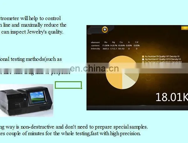 NAP8200 XRF Gold and Silver Purity Tester Gold and Silver Testing Instrument photo-2