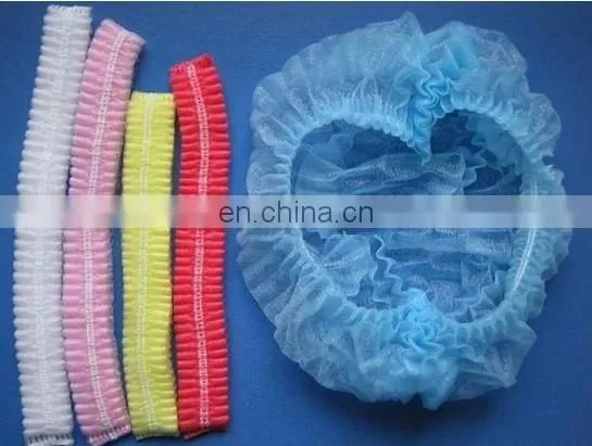 47CM Hotel Bath Room Pe Or Non Woven Bouffant Shower Cap Making Machine photo-6