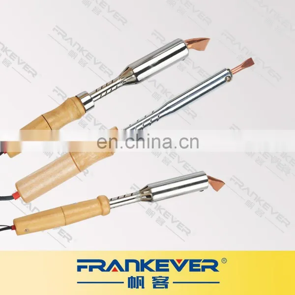 FRANKEVER Wooden Handle Electric Soldering Iron 30W/50W/75W/100W Cheaper Price photo-2