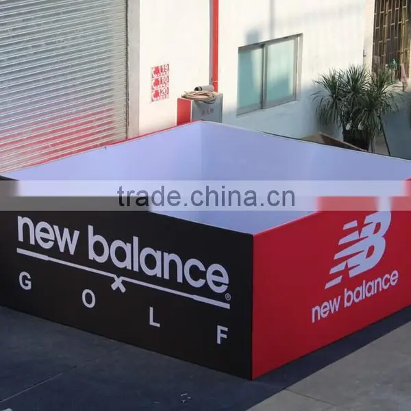 12ft Curved Triangle Hanging Banner Displays photo-3