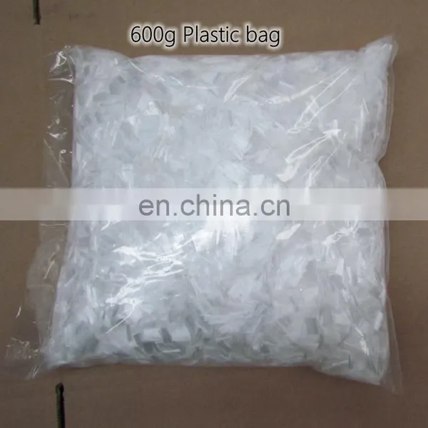 18mm White Polypropylene Fiber for Concrete photo-5