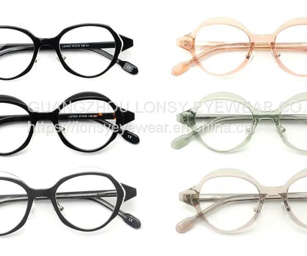 2022 Spectacle Frame Handmade Cellulose Acetate Eyeglass Frame photo-4