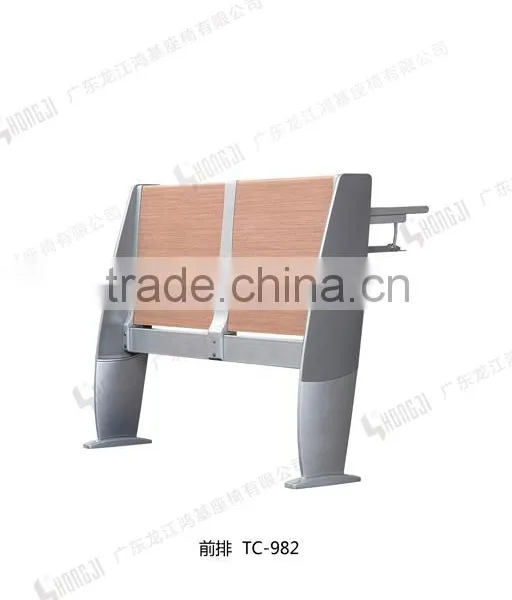 Aluminium Alloy Leg Patented Folding School Desks and Chairs for University TC-982-E photo-4