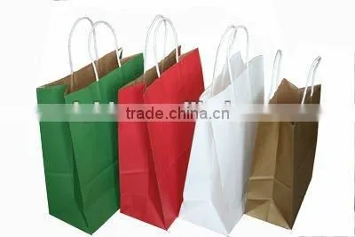 Kraft Paper Bags for Packaging With Shaped Decorations