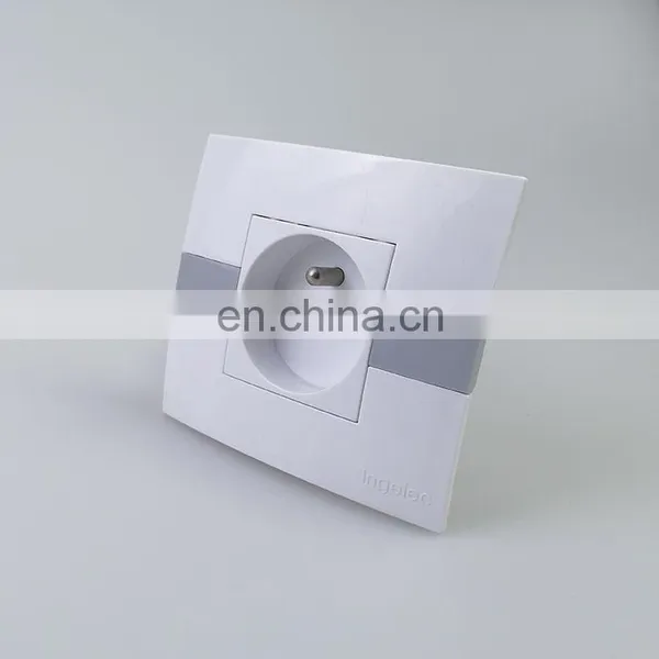 Ingelec High Quality Fashion White Senior Copper Accessories Socket Wall French Standard Socket Factory Wholesale Wall Socket photo-2