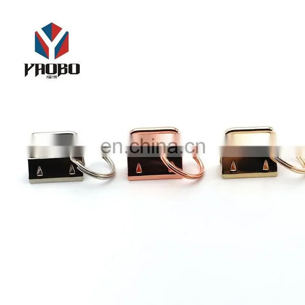 Promotional Clips Manufacturing Decorative Key Fob Hardware Tail Clip With Split Ring photo-4
