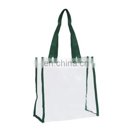 Best Selling Custom Promotional Waterproof Women Tote Transparent PVC Cosmetic Bag photo-5