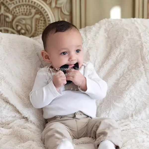 New Arrival Silicone Teethers Wholesale BPA Free Food Grade Soft Baby Teething Sensory Teether Toys photo-5