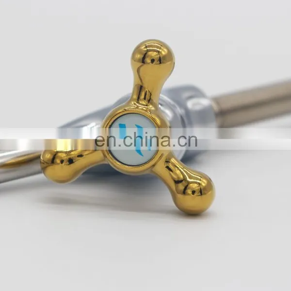 Lead-free Brass Single Hole Single Handle Chromed Smart Faucet Brass Kitchen Faucets photo-5