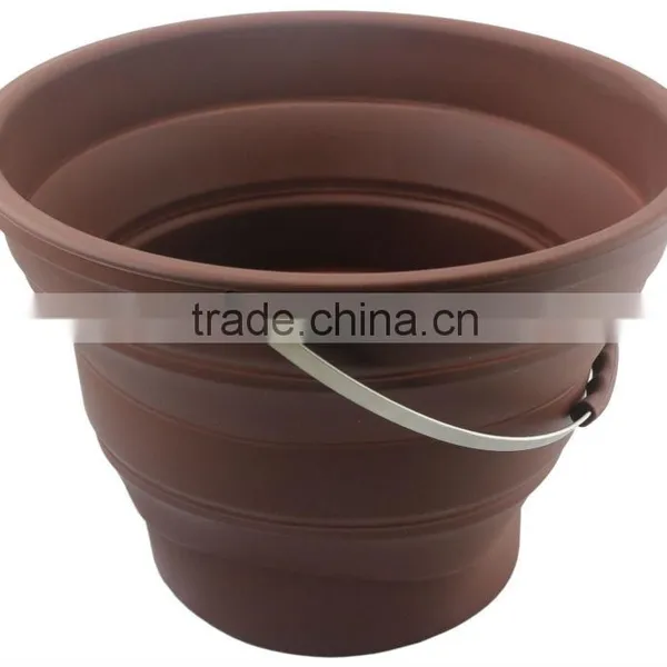 Muti-Functional Food Grade Silicone Bucket Foldable