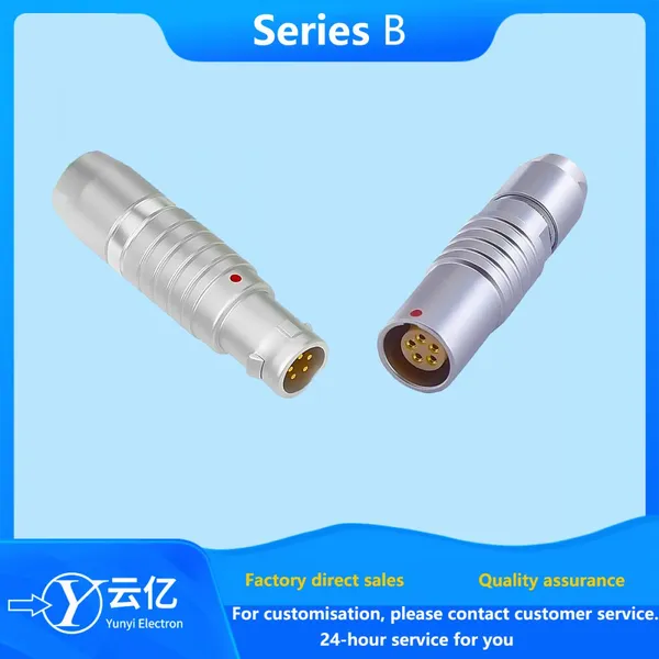 Push-pull Self-locking Connector Floating Socket Welding Type-C Data Cable photo-4