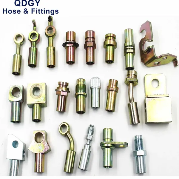 OE Quality DOT SAE J1401 Fmvss106 Road Car Hydraulic Flexible 1/8 Hl Rubber Brake Pipe Hose Assembly End Fish Banjo Eye Fittings photo-2