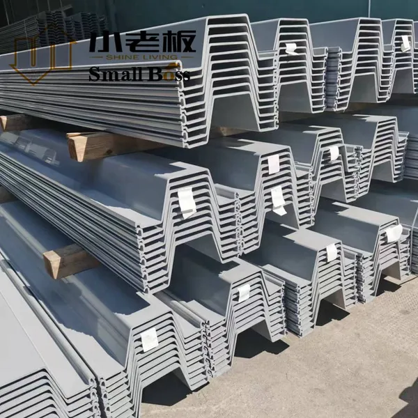 Durable Seawalls U Type Vinyl Sheet Piling for Marine Bulkheads photo-3
