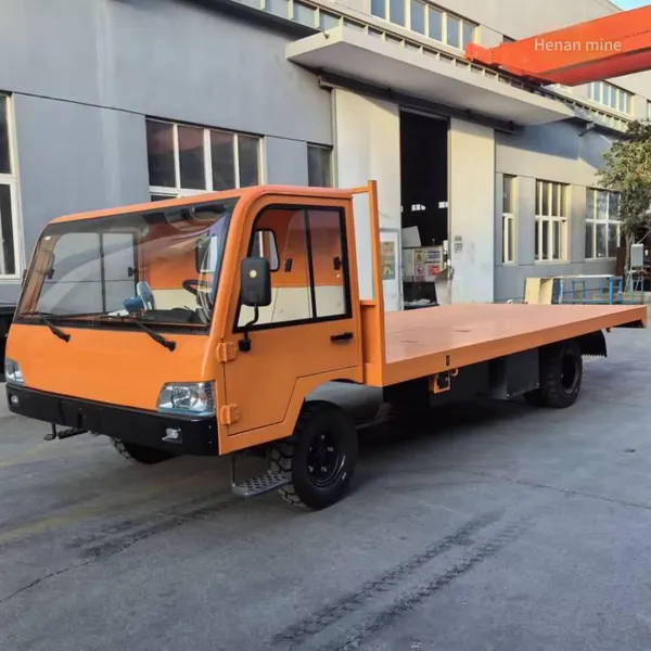 5-ton Electric Flatbed Truck for In-plant Use, Suitable for Warehouse Turnover and In-plant Material Transportation photo-2