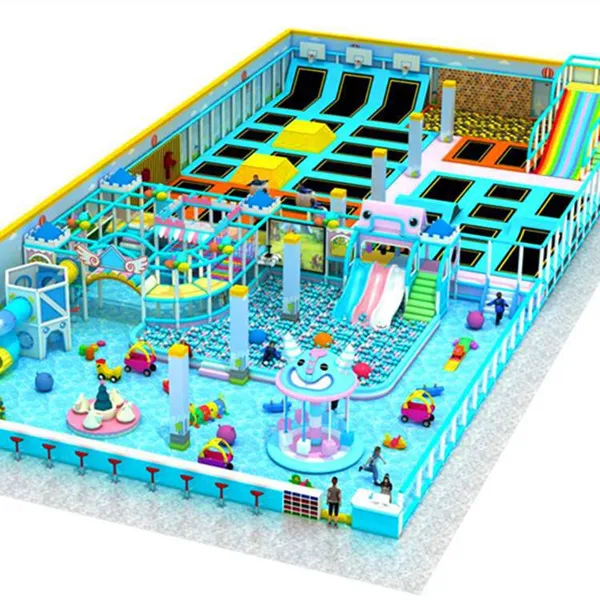 Indoor Large and Small Children's Amusement Parks, Parent-child Playground Equipment Such as Slides, Trampolines, and Naughty Castles photo-4