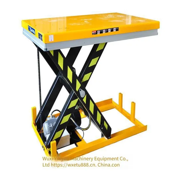 hw Type Electric Hydraulic Lifting Platform, Standard Model for Aerial Work, Foldable Machine Available for Supply photo-3