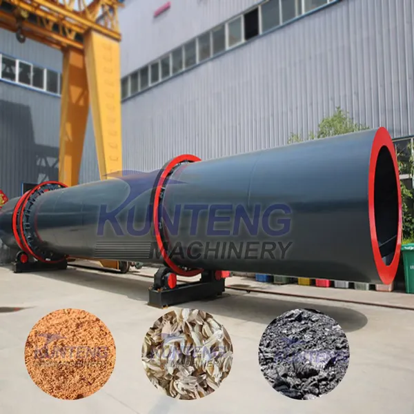 Large-scale Chicken Manure Drum Dryer Industrial Marble Drum Drying Equipment EPC