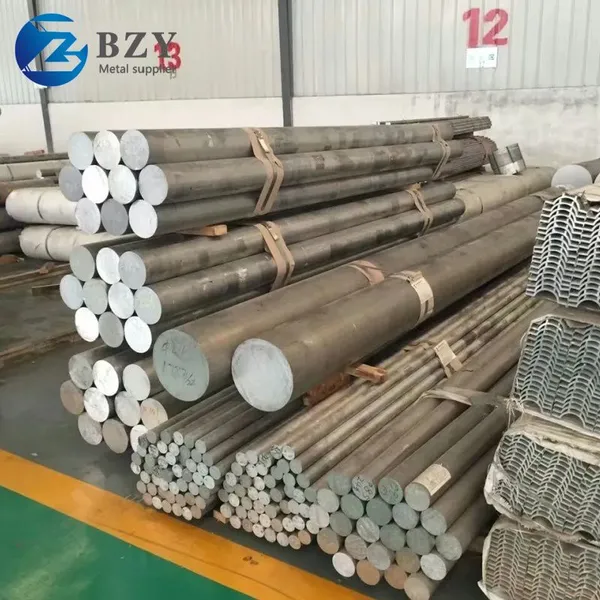 Hot Selling Aluminum Bar 5050 5052 5056 5083 6061 6063 7050 7072 7075 Aluminium Round/Square Bar photo-3