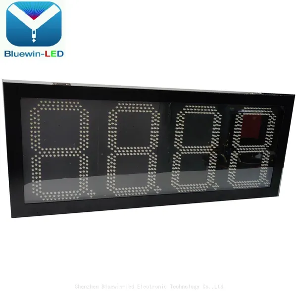 IP65 High Bright 7 Segment LED Fuel Price Sign Outdoor Waterproof Petrol Price Display for Australian Service Station photo-5