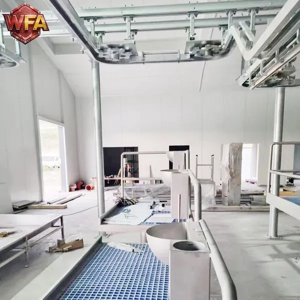 Pig Slaughtering Equipment Automatic Slaughter Line Scalding Machine Splitting Saw for Abattoir CE Certified photo-3