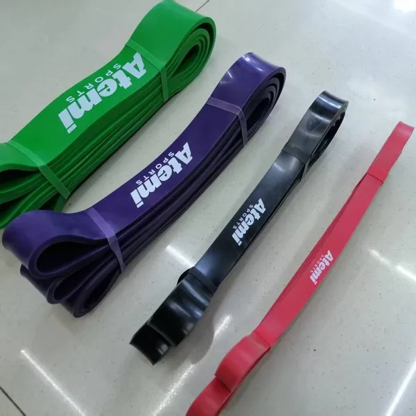 Spot Wholesale：Latex Band Resistance Band Fitness Yoga Auxiliary Belt Resistance Bands , Elastic Bands for Exercise & Physical Therapy,